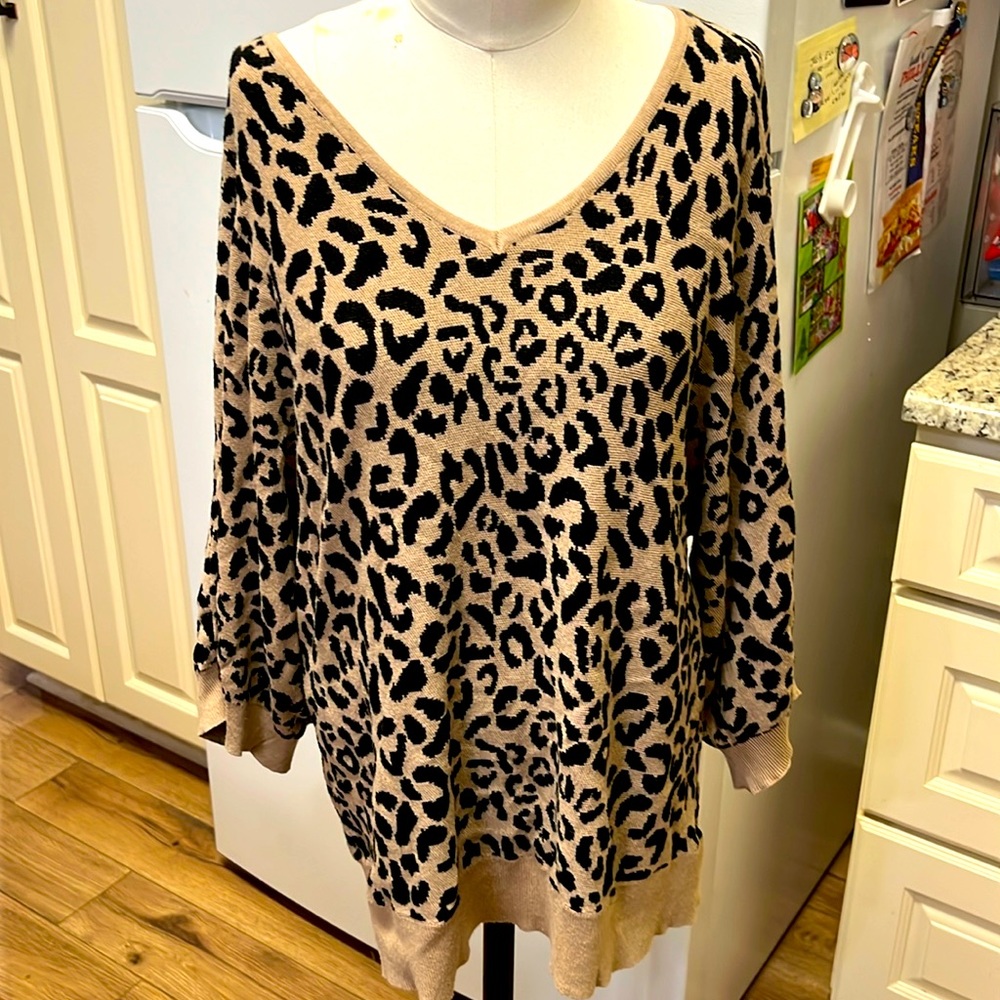 XL Leopard Sweater #ZZ
